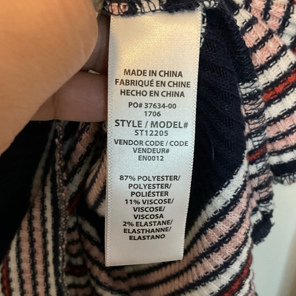 Splendid Striped Bell Sleeve Top - Picture 8 of 11